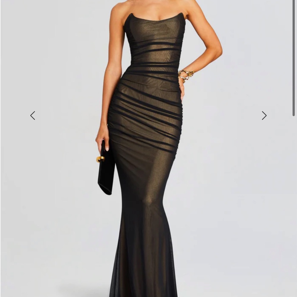 Retrofete Black Ford Dress Size Small